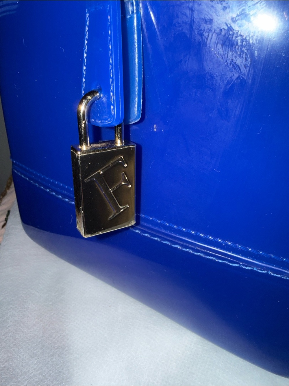 Furla Candy Bag Satchel in Deep Blue - Picture 8 of 12